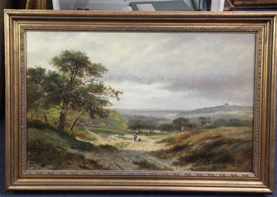 Abraham Hulk Jnr. (1851-1922) River landscapes 19.5 x 31.5in.
